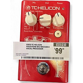 Used TC Helicon VoiceTone Mic Mechanic Vocal Processor