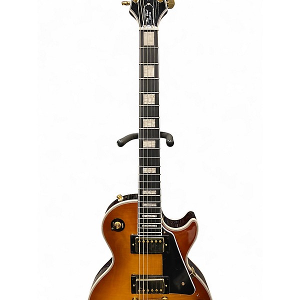 Used Epiphone Les Paul Custom Iced Tea BURST Solid Body Electric Guitar