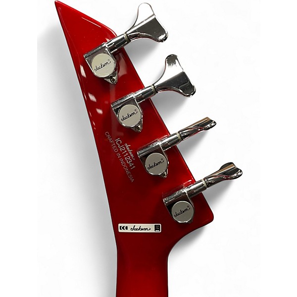 Used Jackson CBNXT DX IV ROCKET RED Electric Bass Guitar