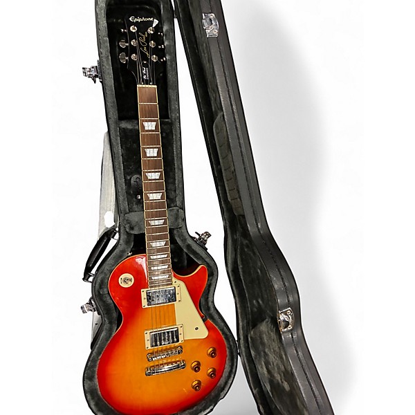 Used Epiphone LES PAUL STANDARD 1959 AGED DARK CHERRY SUNBURST Solid Body Electric Guitar