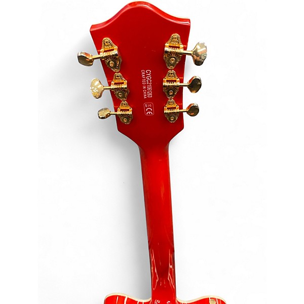 Used Gretsch Guitars G5422TG Fiesta Red Hollow Body Electric Guitar