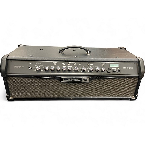 Used Line 6 Spider IV HD150 Solid State Guitar Amp Head