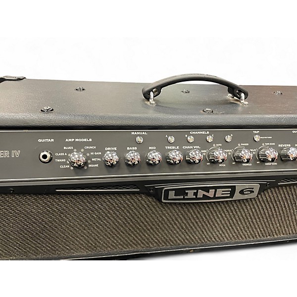 Used Line 6 Spider IV HD150 Solid State Guitar Amp Head