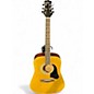 Used Silvertone PD2 Natural Acoustic Guitar thumbnail