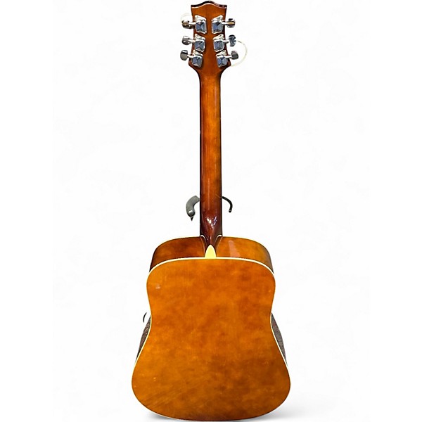 Used Silvertone PD2 Natural Acoustic Guitar