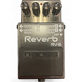 Used BOSS RV6 Digital Reverb Effect Pedal