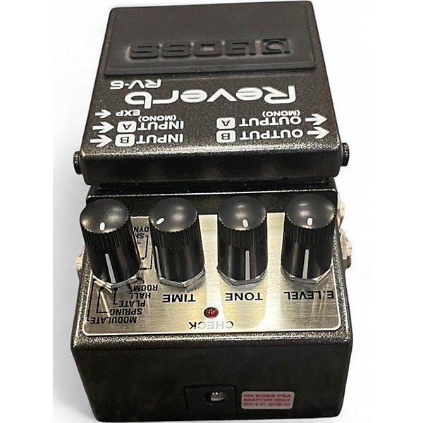 Used BOSS RV6 Digital Reverb Effect Pedal
