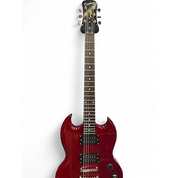 Used Epiphone Sg special Candy Apple Red Solid Body Electric Guitar