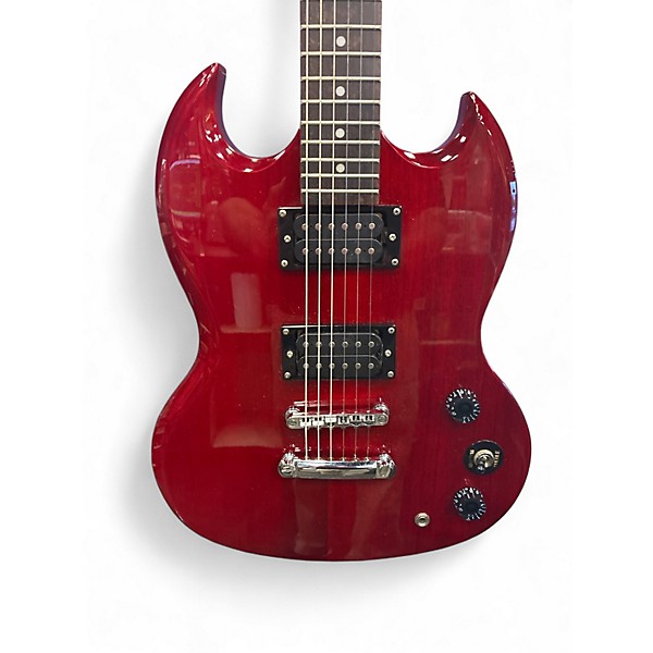 Used Epiphone Sg special Candy Apple Red Solid Body Electric Guitar