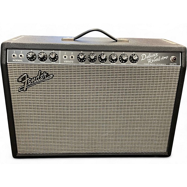 Used Fender 1965 Deluxe Reverb 22W Tube Guitar Amp Head