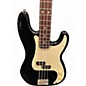 Used Fender 1992 MIM Precision Bass Black Electric Bass Guitar