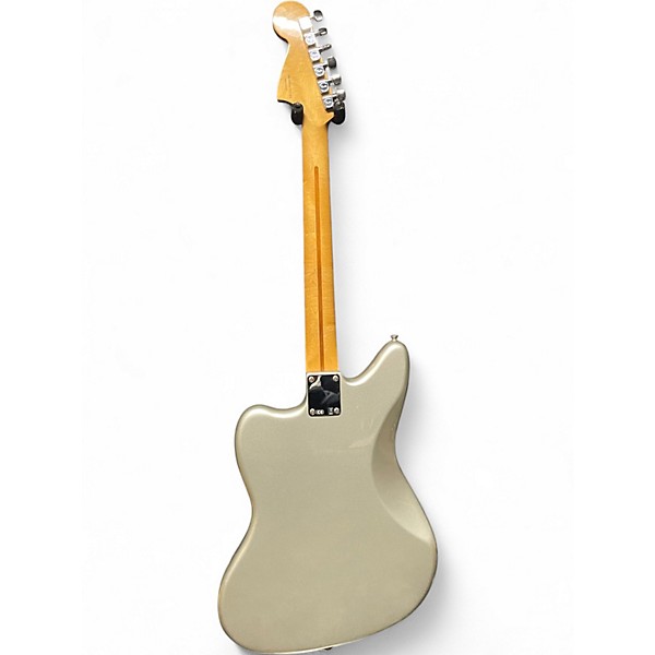 Used Fender Blacktop Jaguar HH Silver Solid Body Electric Guitar