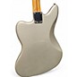 Used Fender Blacktop Jaguar HH Silver Solid Body Electric Guitar