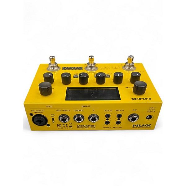 Used NUX Dual Loop Stereo Pedal Effect Processor
