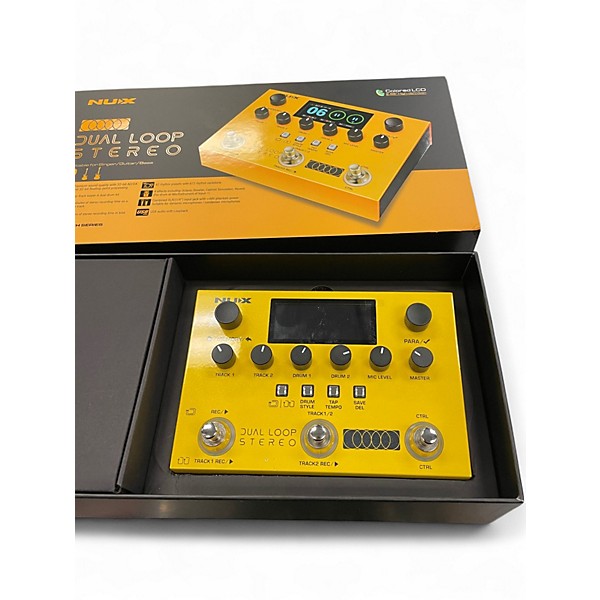 Used NUX Dual Loop Stereo Pedal Effect Processor