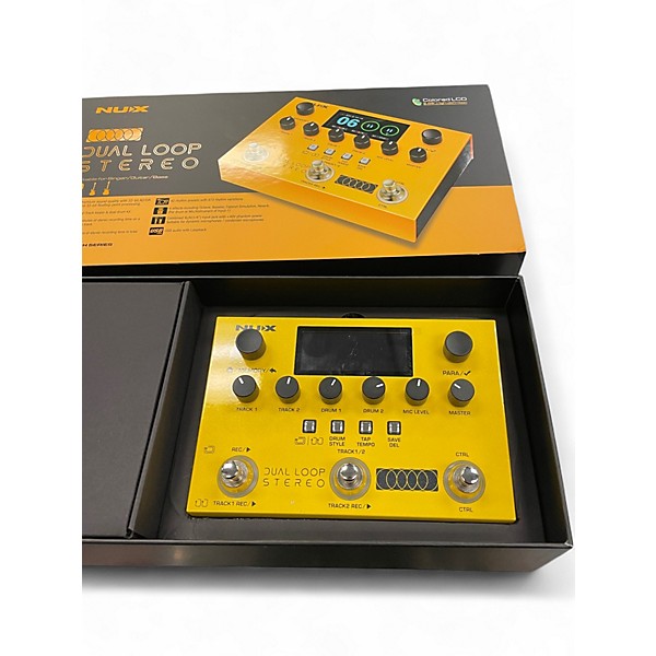 Used NUX Dual Loop Stereo Pedal Effect Processor