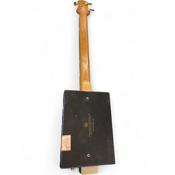 Used Mr Marks Cigar Box Guitar Custom Graphic Cigar Box Instruments