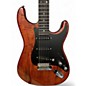 Used Reuter Guitars Strat Style Spalted Maple Solid Body Electric Guitar