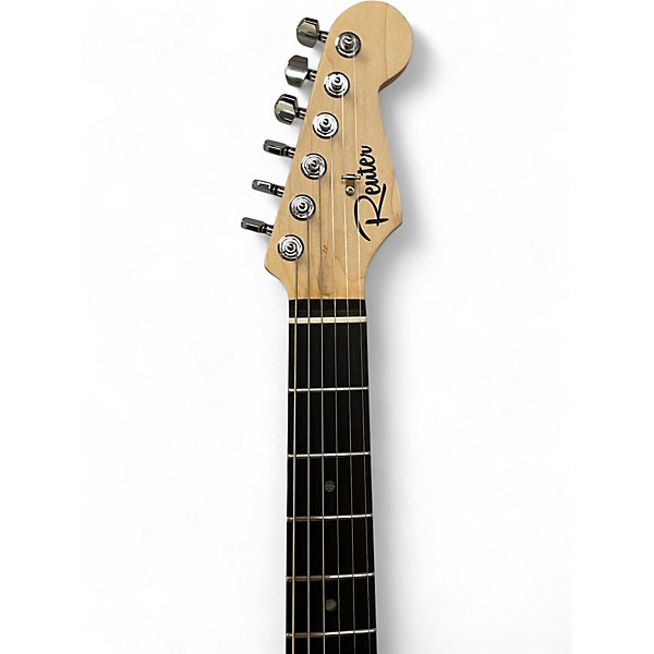 Used Reuter Guitars Strat Style Spalted Maple Solid Body Electric Guitar