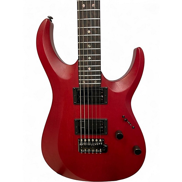 Used Reuter Guitars Super Strat Satin Cherry Solid Body Electric Guitar