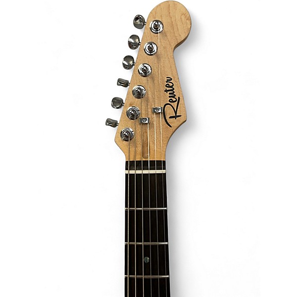 Used Reuter Guitars Tele Style Spalted Maple Solid Body Electric Guitar