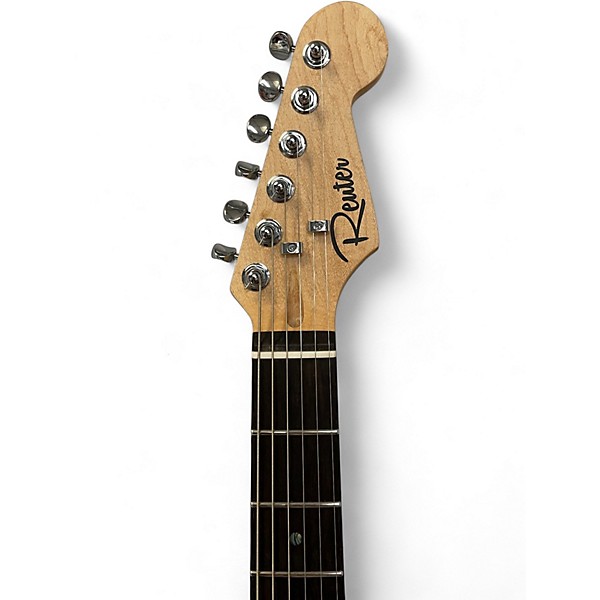 Used Reuter Guitars Tele Style Spalted Maple Solid Body Electric Guitar