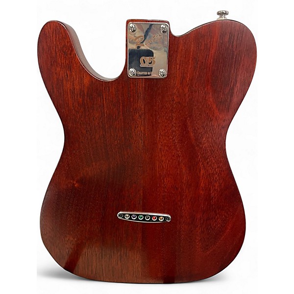 Used Reuter Guitars Tele Style Spalted Maple Solid Body Electric Guitar