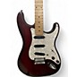 Used Reuter Guitars Vintage Vibe S Style Wine Red Burst Solid Body Electric Guitar