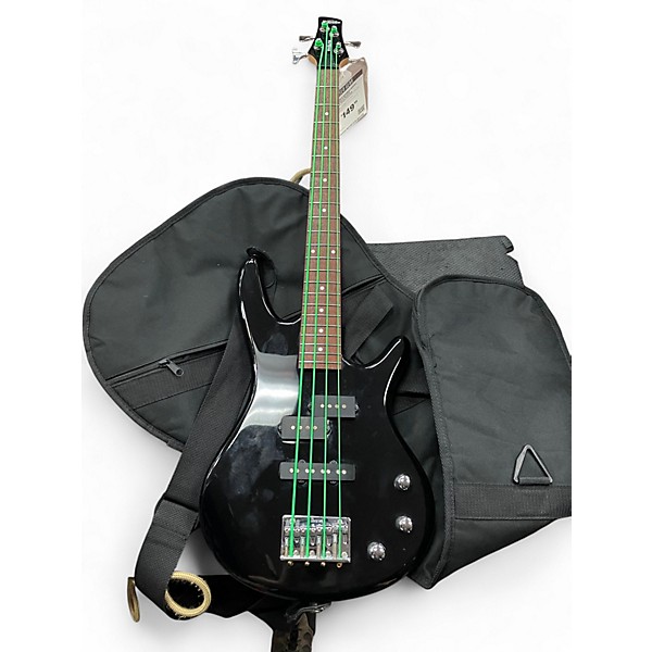 Used Ibanez GSRM20 Mikro Short Scale Black Electric Bass Guitar