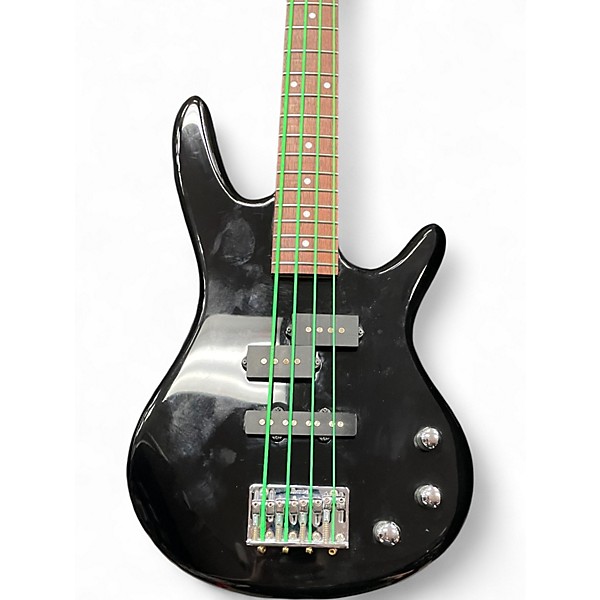 Used Ibanez GSRM20 Mikro Short Scale Black Electric Bass Guitar