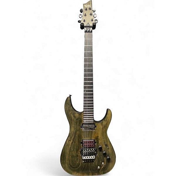 Used Schecter Guitar Research C1 Apocalypse Rustic Grey Solid Body Electric Guitar