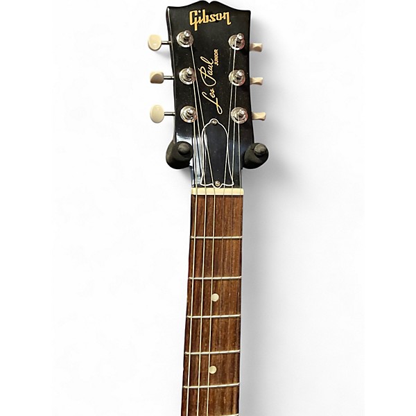 Used Gibson Les Paul Junior Black Solid Body Electric Guitar