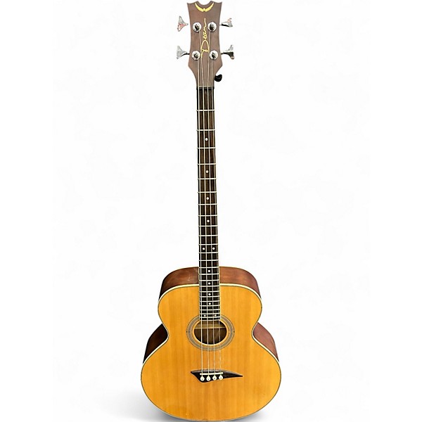 Used Dean EAB Natural Acoustic Bass Guitar