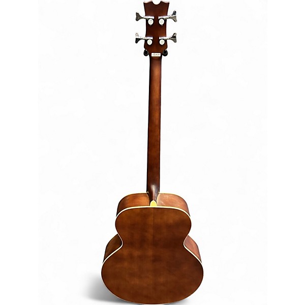 Used Dean EAB Natural Acoustic Bass Guitar