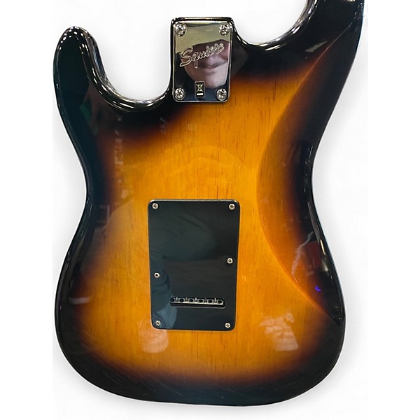 Used Squier Bullet Stratocaster With Tremolo 2 Tone Sunburst Solid Body Electric Guitar