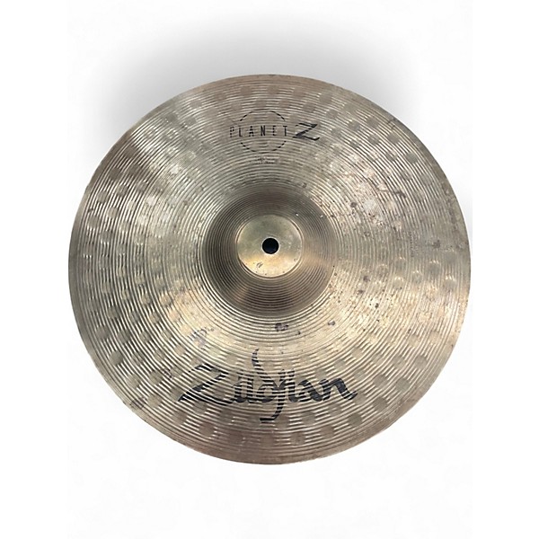 Used Zildjian 13in Planet Z Hi Hat Pair Cymbal