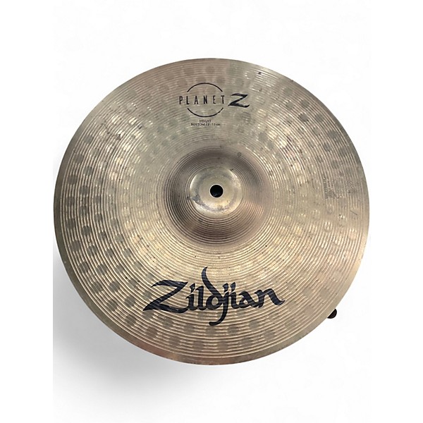 Used Zildjian 13in Planet Z Hi Hat Pair Cymbal