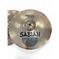Used SABIAN 14in B8 Rock Hi-Hats Cymbal