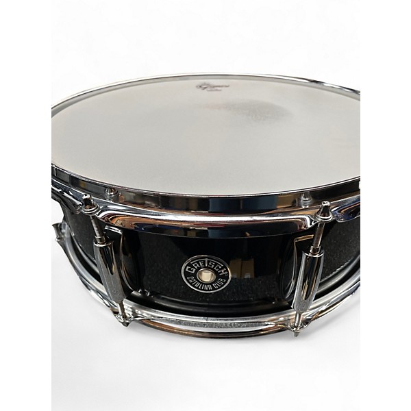 Used Gretsch Drums 5X14 Catalina Club Series Snare Black Drum