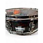 Used Ludwig 5X14 Element SE Psychedelic Red Drum