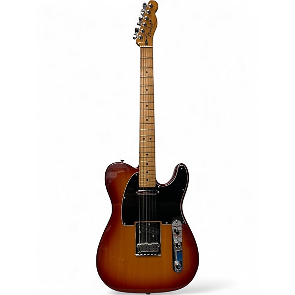 Used Fender Player Plus Telecaster Sienna Sunburst Solid Body Electric Guitar