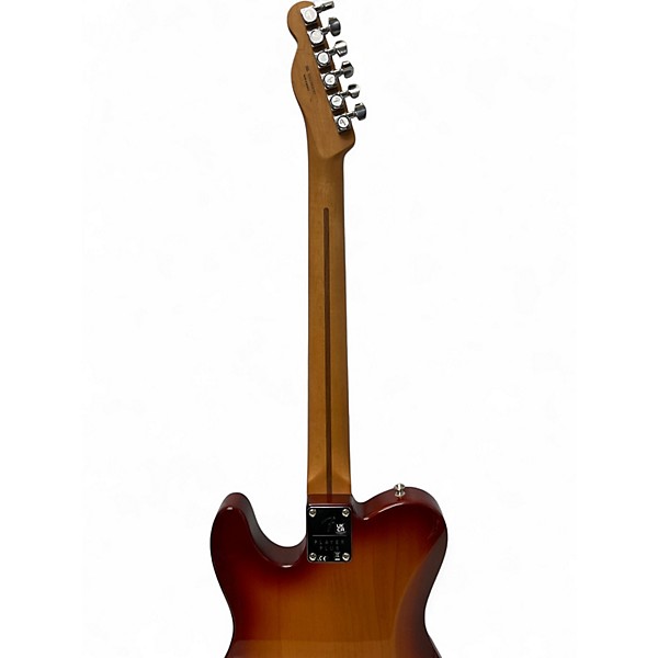 Used Fender Player Plus Telecaster Sienna Sunburst Solid Body Electric Guitar