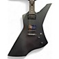 Used ESP LTD James Hetfield Snakebyte Satin Black Solid Body Electric Guitar