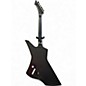 Used ESP LTD James Hetfield Snakebyte Satin Black Solid Body Electric Guitar