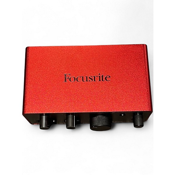Used Focusrite scarlett solo gen 4 Audio Interface