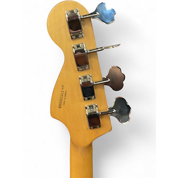 Used Squier Affinity Precision Bass Blue Electric Bass Guitar