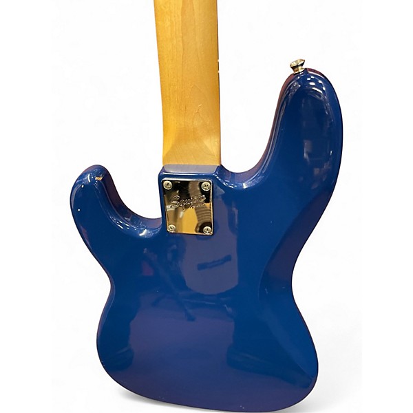 Used Squier Affinity Precision Bass Blue Electric Bass Guitar