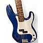 Used Squier Affinity Precision Bass Blue Electric Bass Guitar