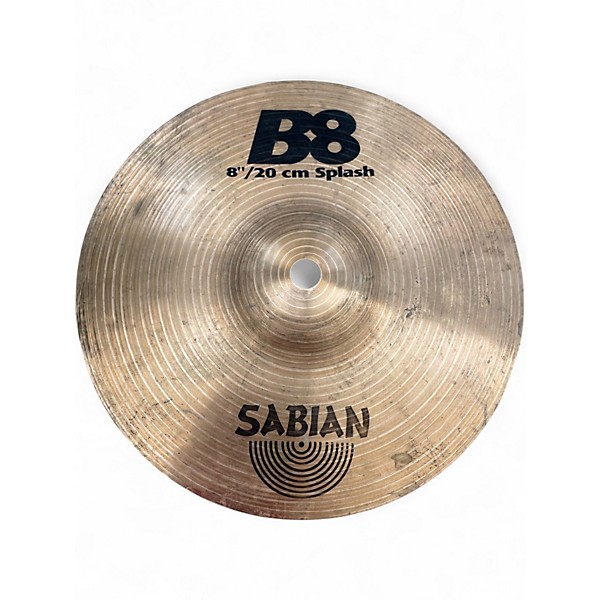 Used SABIAN 8in B8 Splash Cymbal