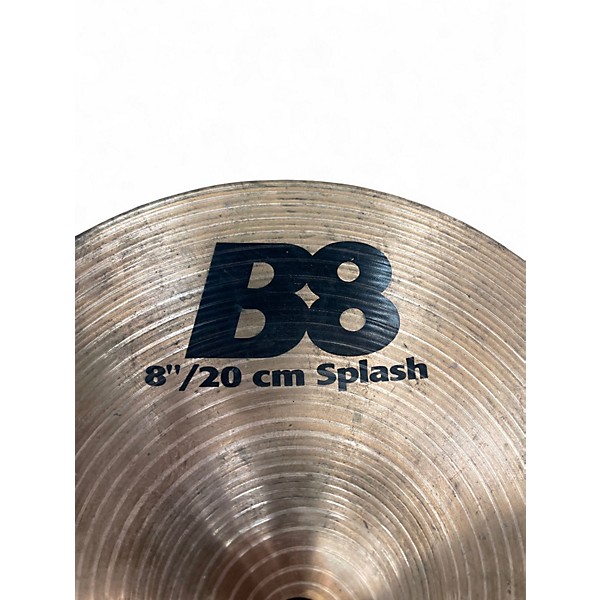 Used SABIAN 8in B8 Splash Cymbal